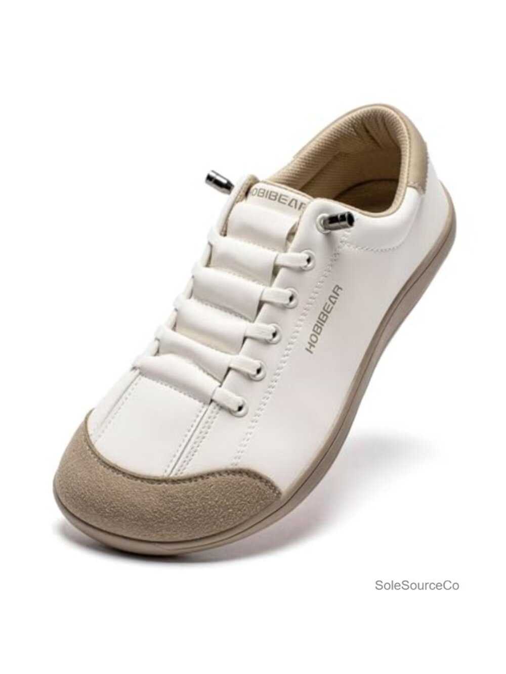 Leather Barefoot Shoes Wide Toe Box Zero Drop Slip-on Men's